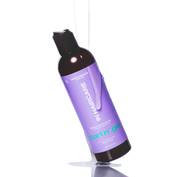 curl n' go gelée capillaire définit les cheveux ondulés, bouclés, frisés